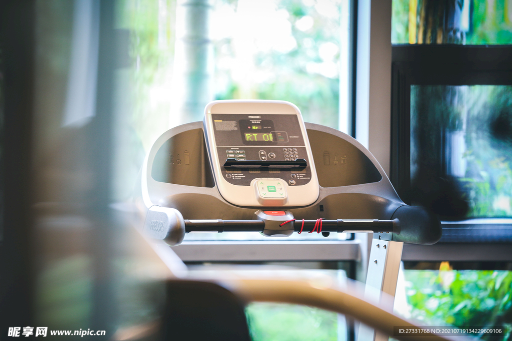 跑步机摄影