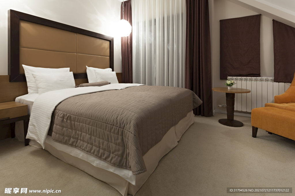 卧室客房效果图