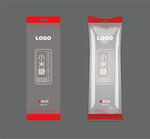 小米糖包装设计平面图