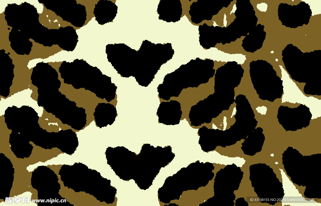 大牌 数码 印花 原创 豹纹