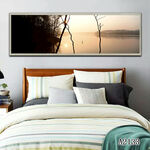 现代简约风景唯美床头装饰画