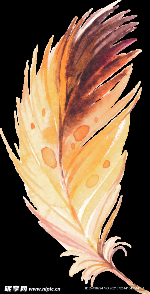 西方神圣水彩装饰物平面素材