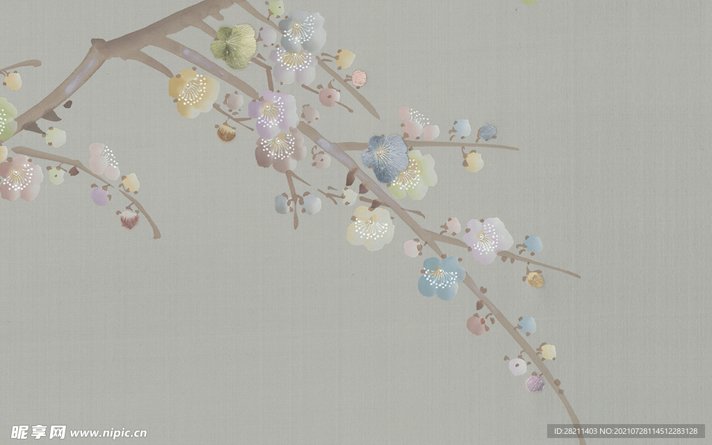 装饰画 花鸟画 新中式 山水 