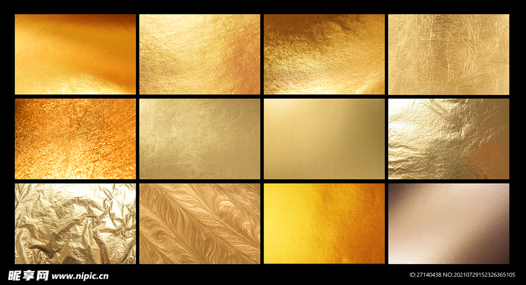 金箔材质图片