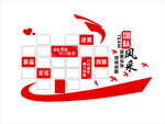团队风采文化墙