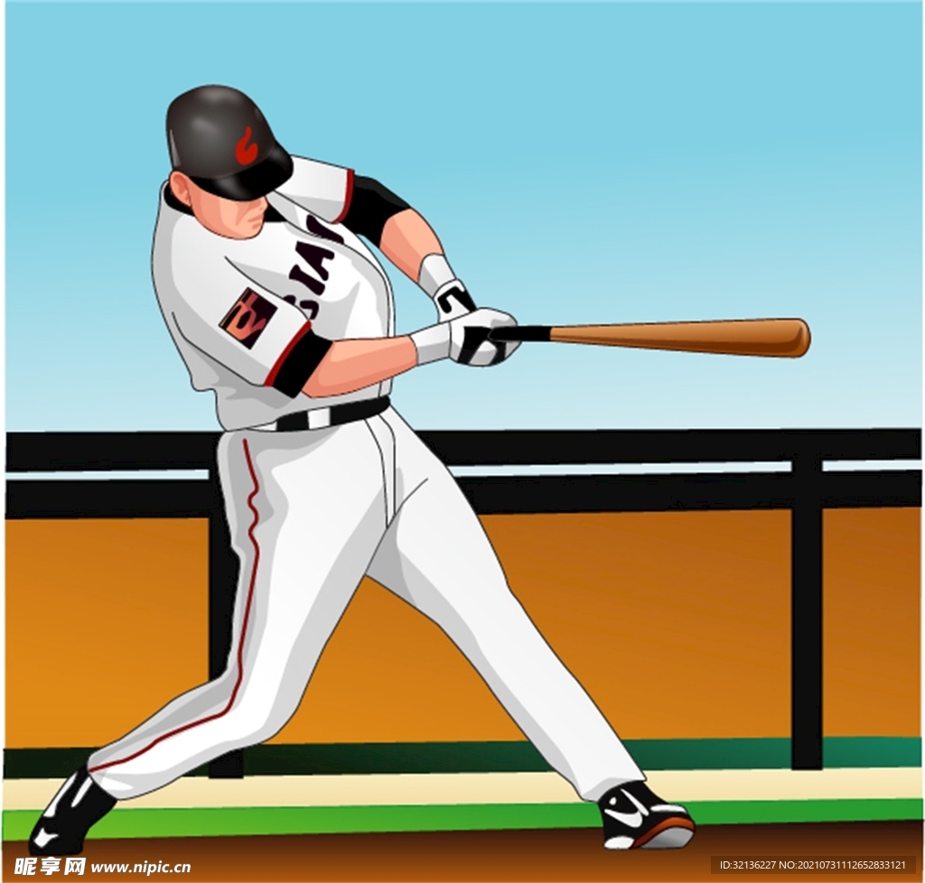 卡通棒球