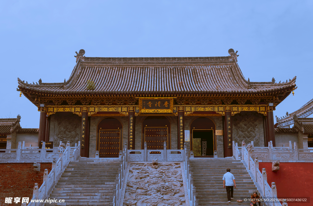 西安香积寺的大门