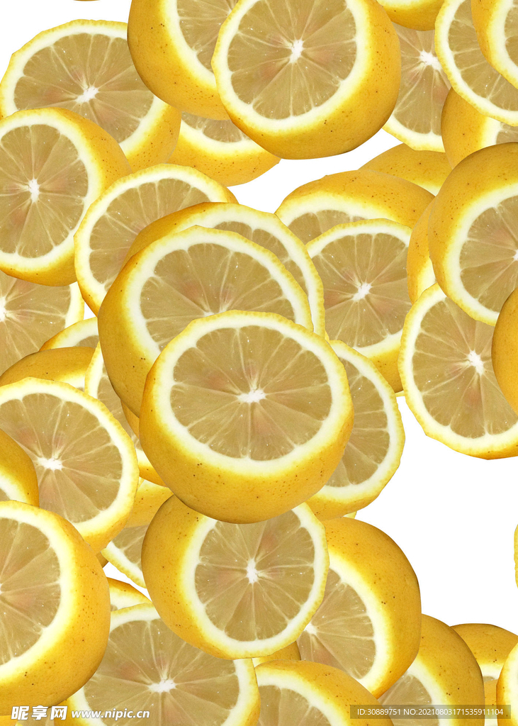 柠檬背景