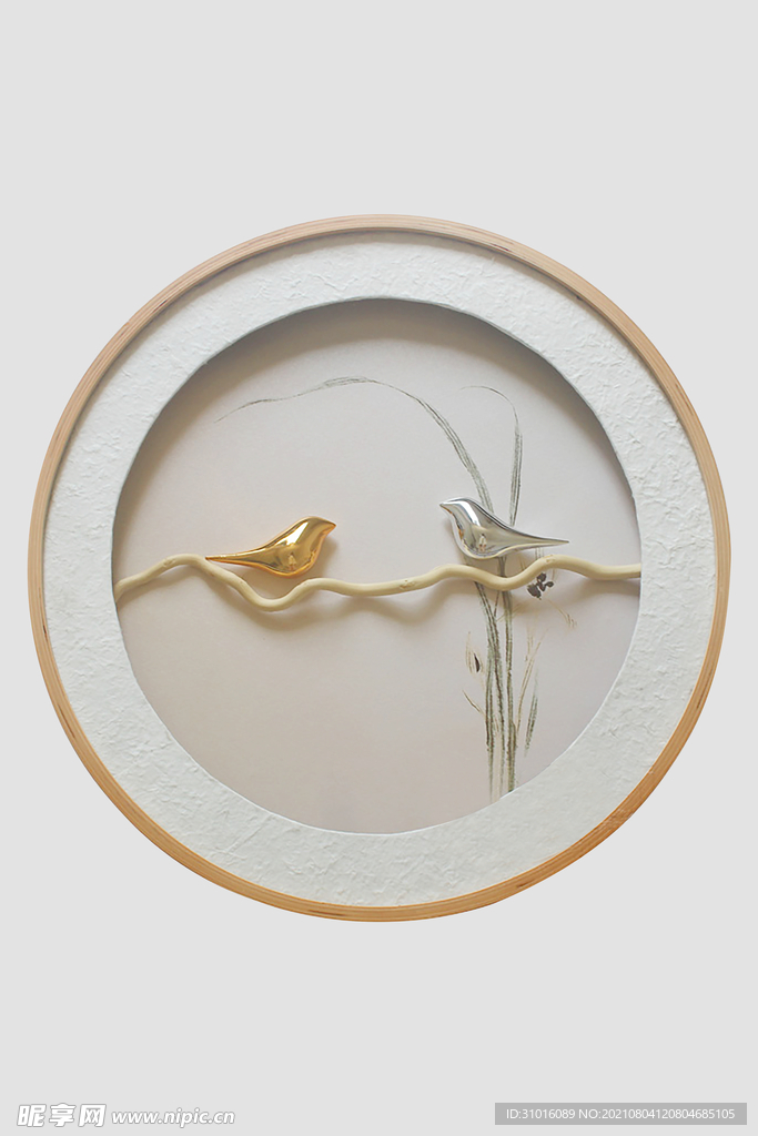 新中式花鸟装饰画