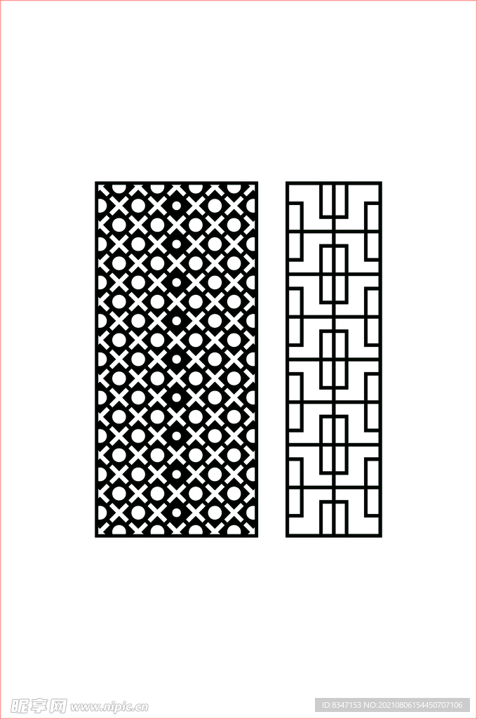 家居隔断 中式花纹 雕花