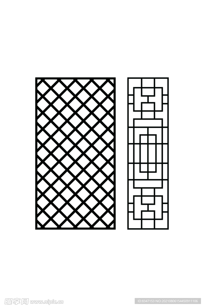 家居隔断 中式花纹 雕花