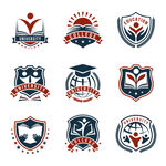 学校logo