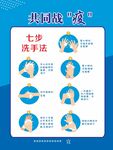 防疫七步洗手法