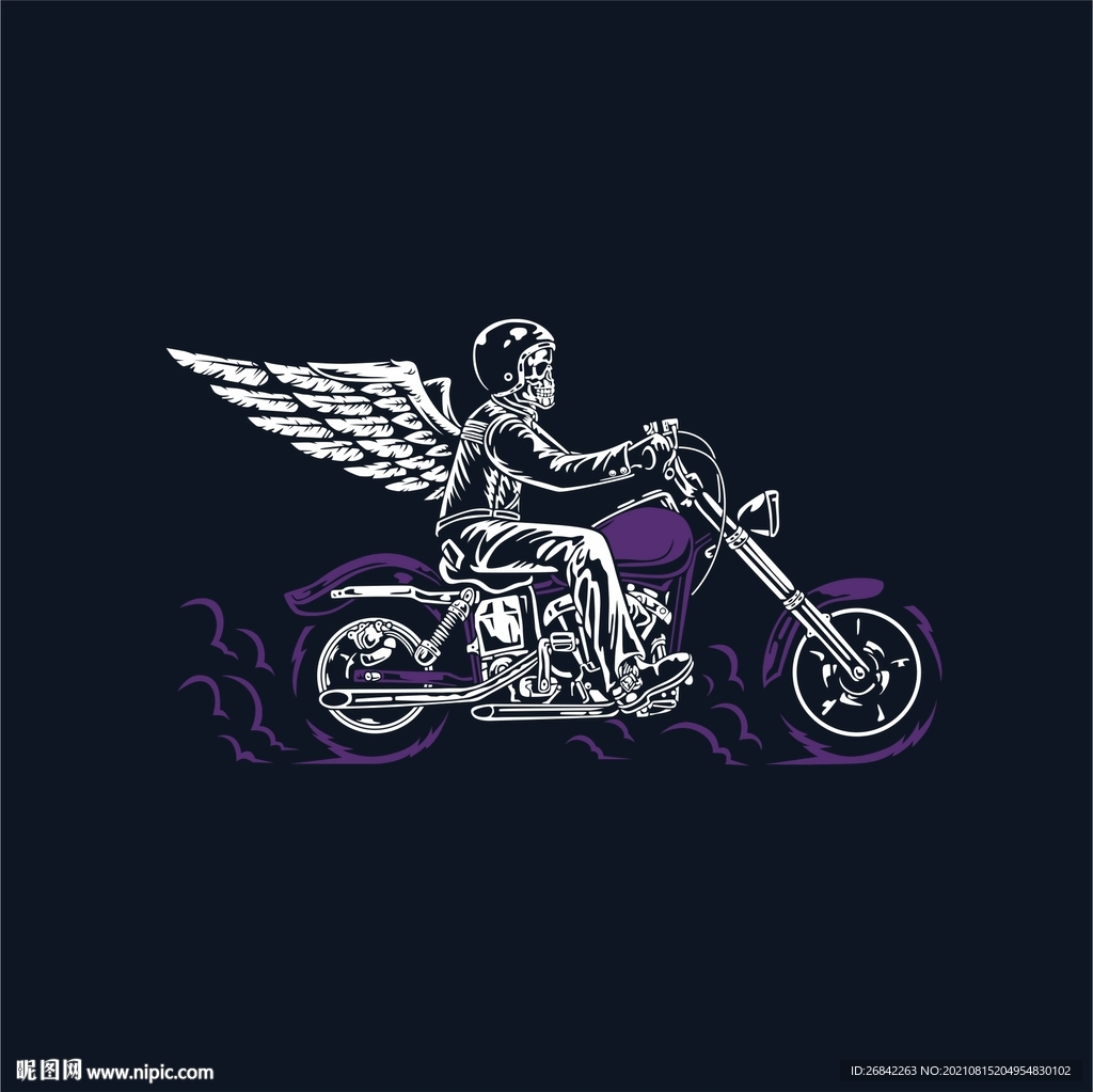 新潮骷髅创意卡通 图片