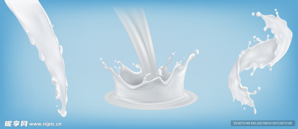 飞溅的牛奶