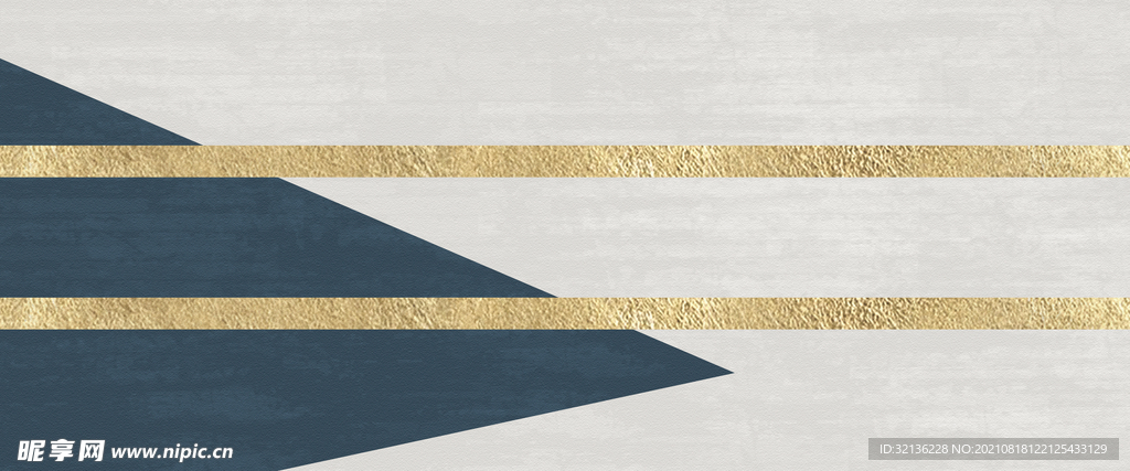 抽象几何背景墙