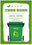 垃圾分类海报
