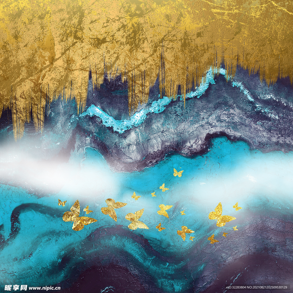 现代抽象画装饰画