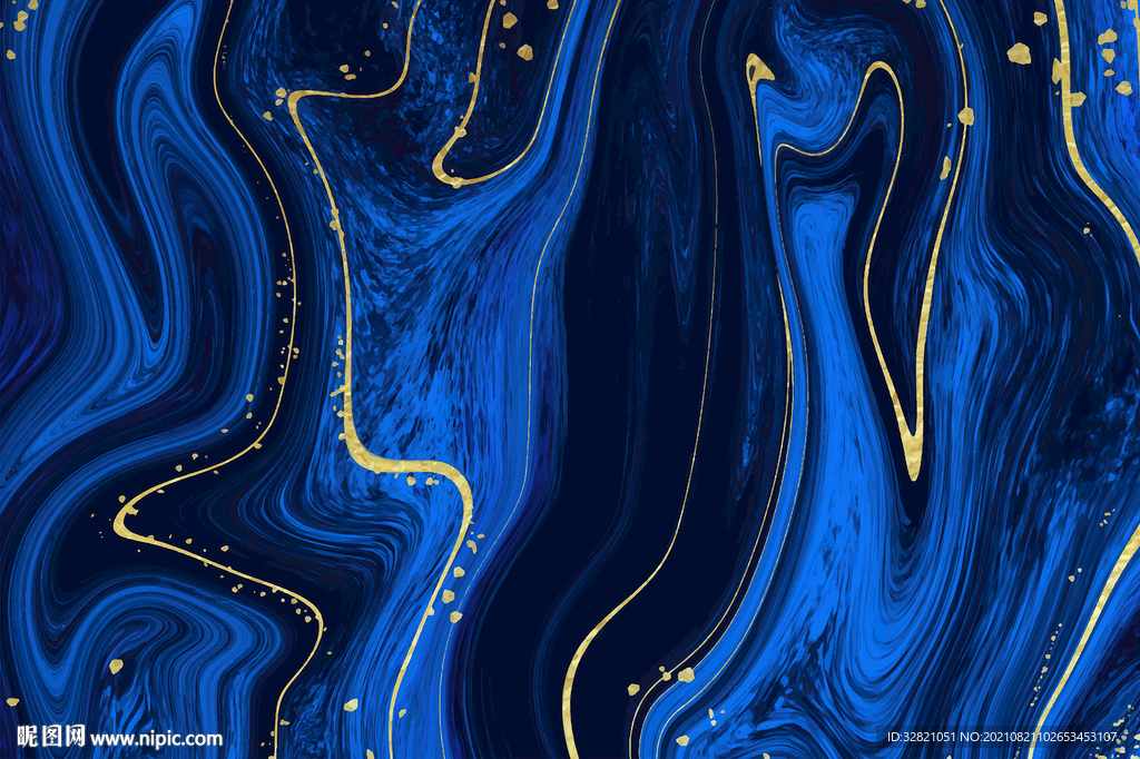 蓝色大理石背景