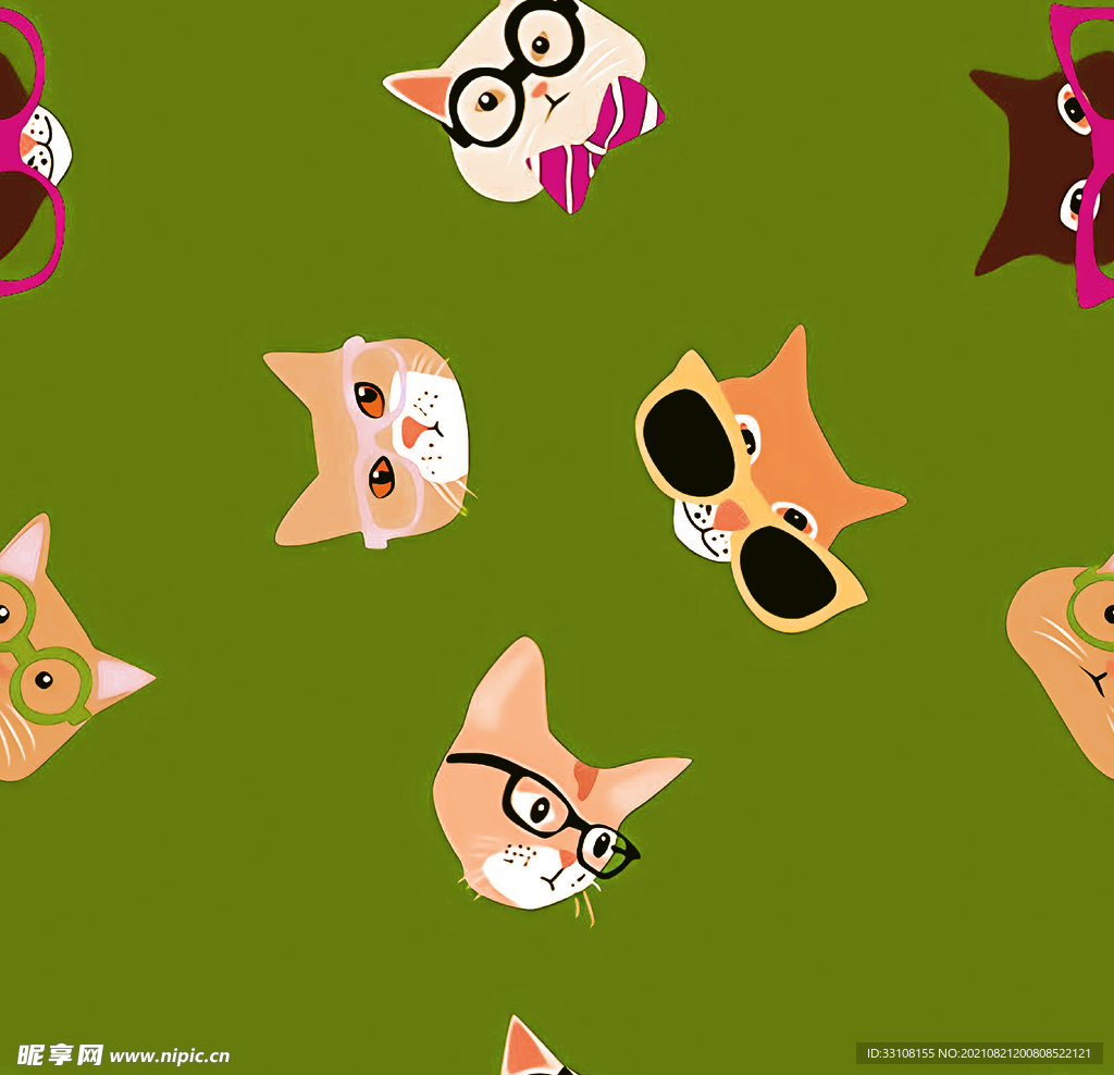 大牌 数码 印花  设计素材 