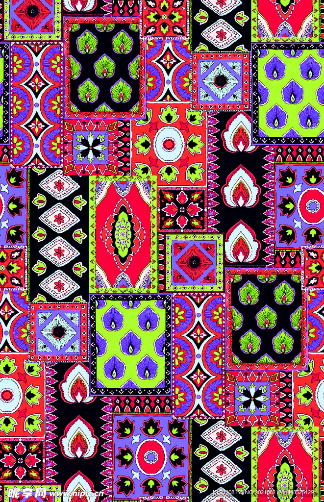 大牌 数码 印花  设计素材 