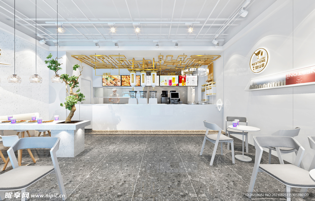 饮品茶饮店设计