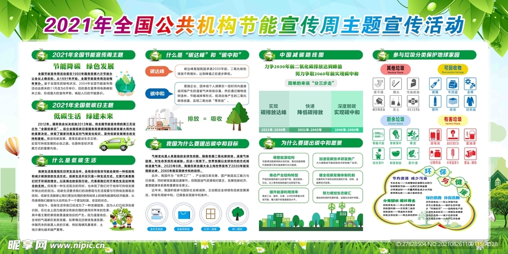 2021年全国节能宣传周和全国