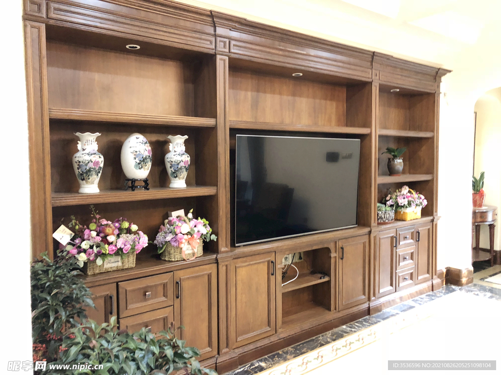 中式电视柜