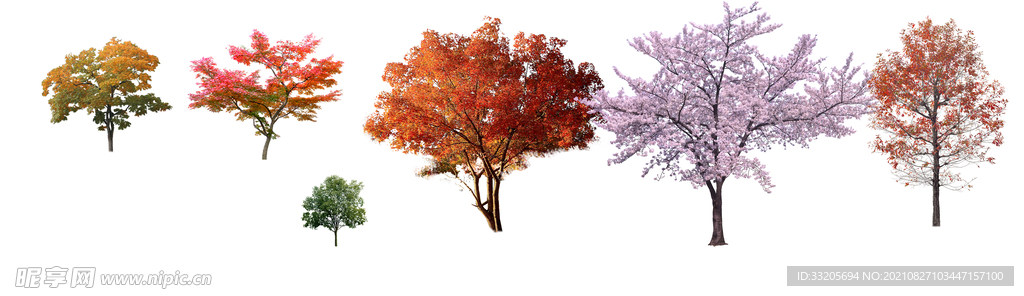 景观绿化效果图素材