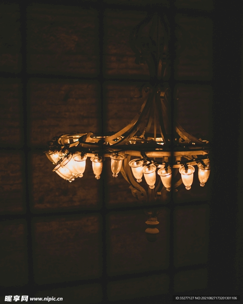 吊灯摄影