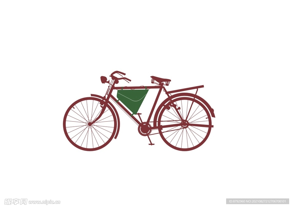 自行车矢量图