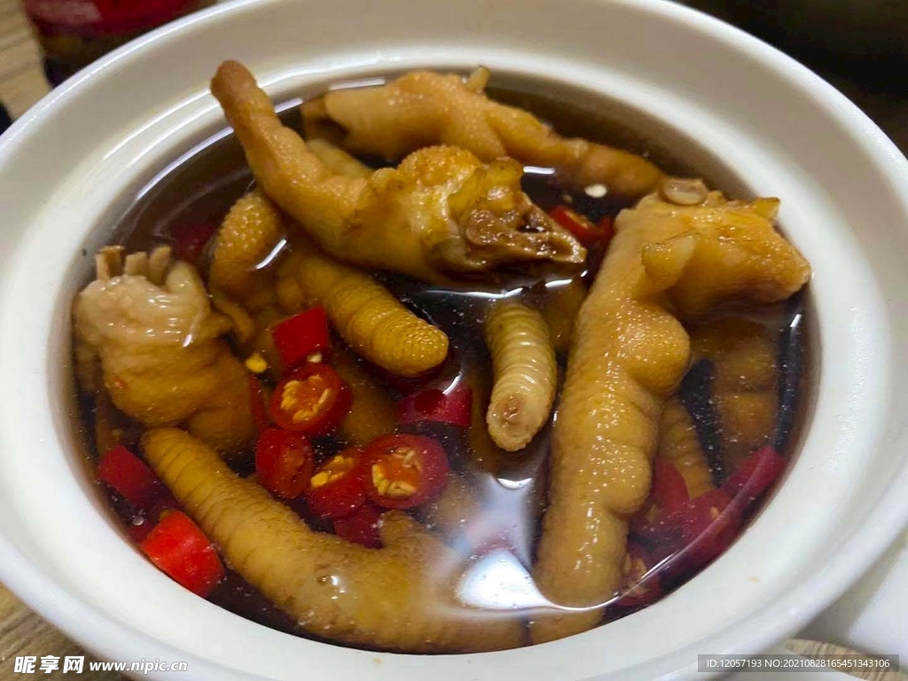香辣可乐泡鸡爪 秘制鸡爪 高清