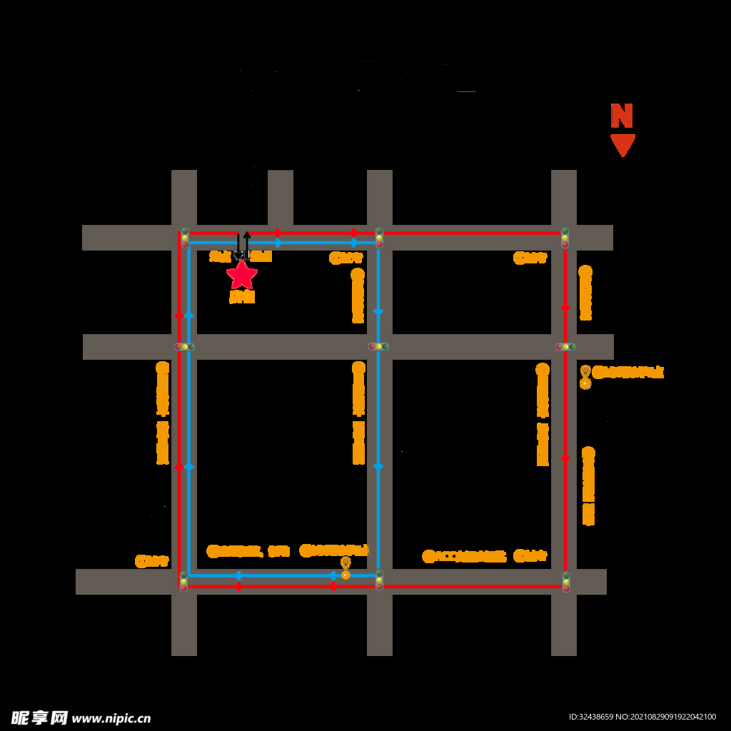 试乘试驾路线图