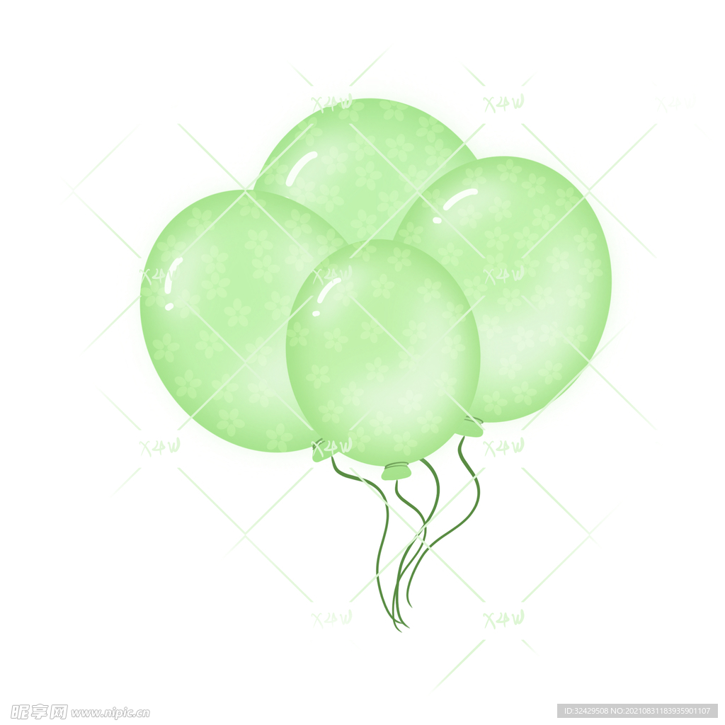 绿气球