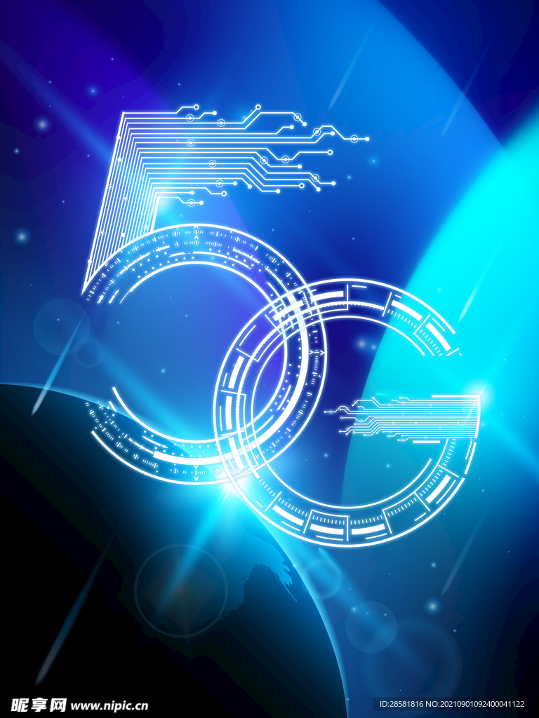 5G科技宣传图标