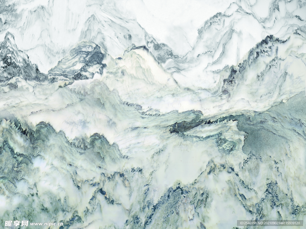 大理石纹山水背景墙