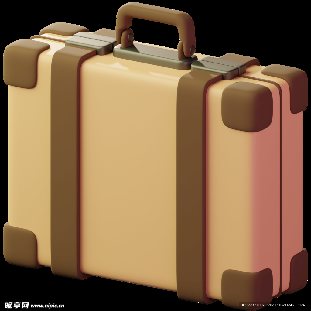 3D图标素材 立体旅游