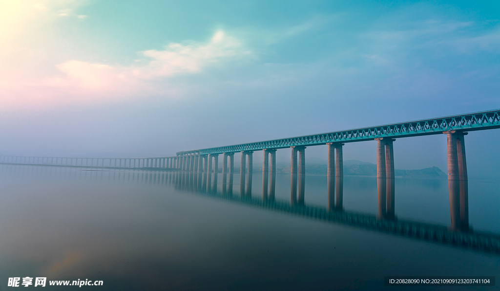 浩吉铁路三门峡黄河大桥