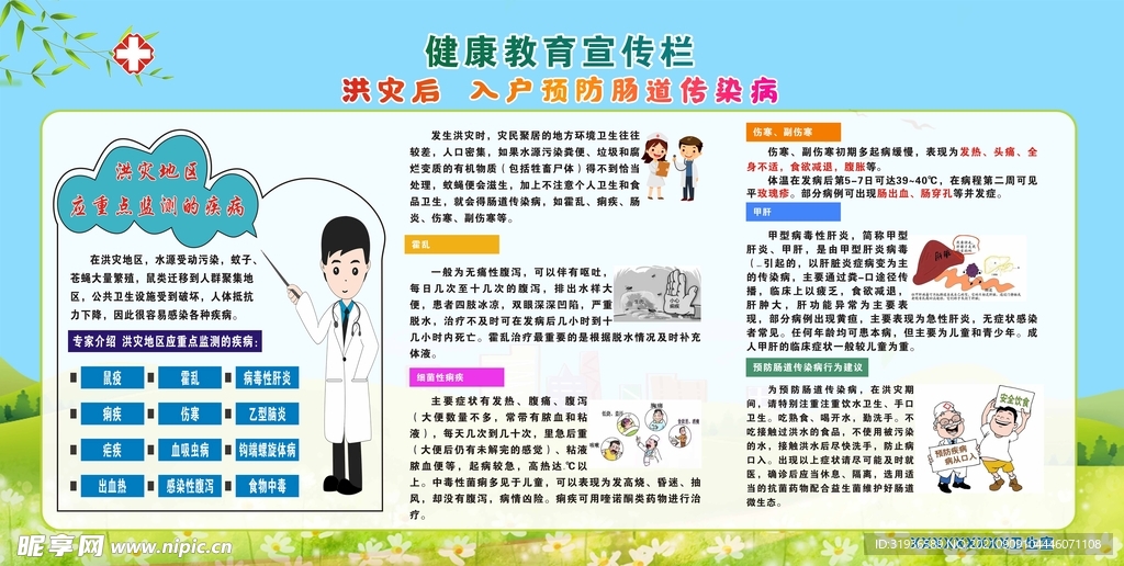 传染病宣传栏 