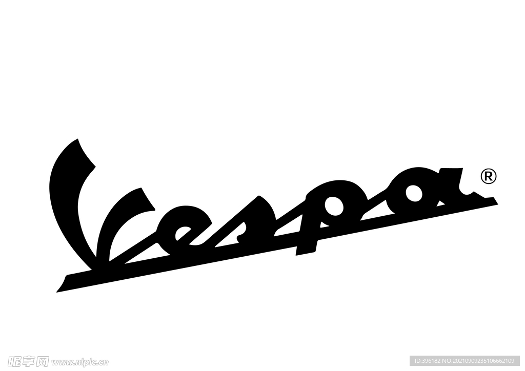 vespa摩托车标志
