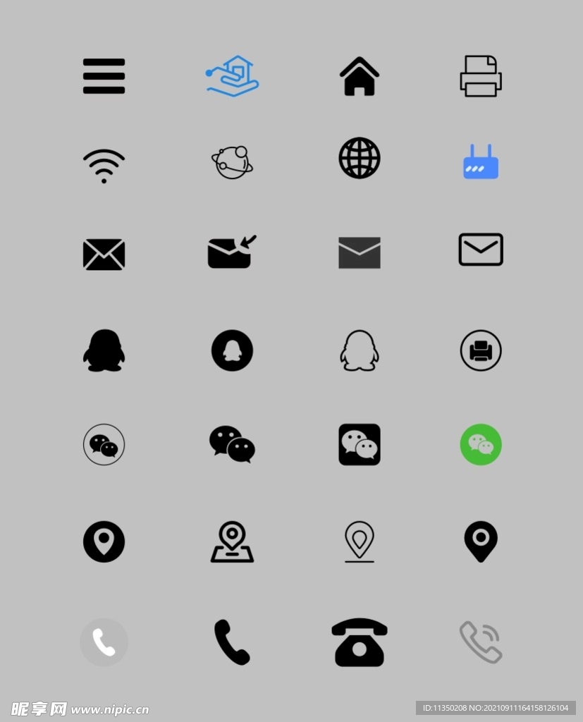 电话地址小图标