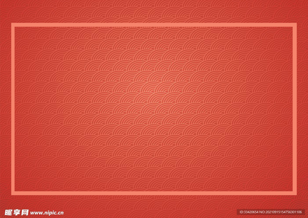 红色祥云纹理背景