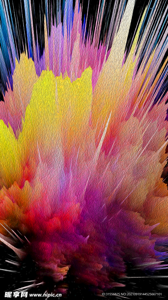 宇宙爆炸海报背景