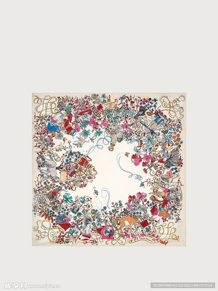 大牌  方巾  图片 格拉菲幕