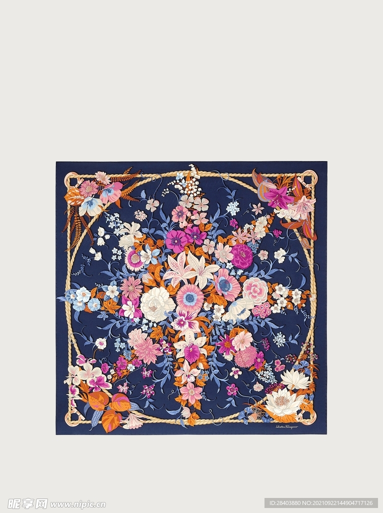 大牌  方巾  图片