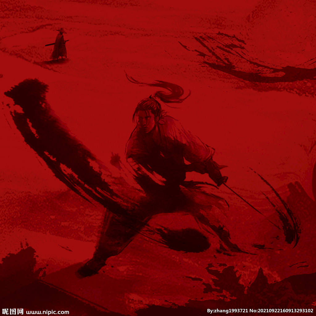 红色激励热销画面