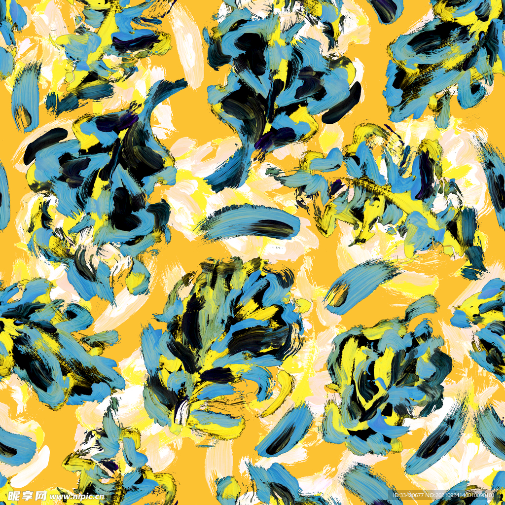 大牌 数码印花 涂鸦