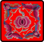 绣花  刺绣  花卉图片 花朵