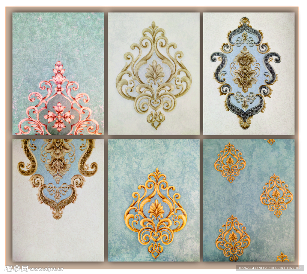 花边花纹底纹背景