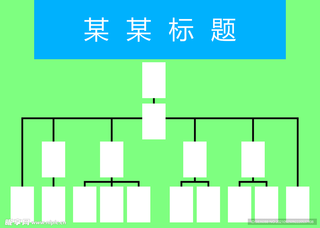 公司企业部门人员组织结构标示牌